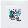 cafe 4 racer - Biltwell Reaper t-shirt white - BILTWELL Tričká 