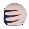 cafe 4 racer - 13 1/2 Prilba  Superior vintage biela - 13 1/2 Company 13 1/2 Skull  