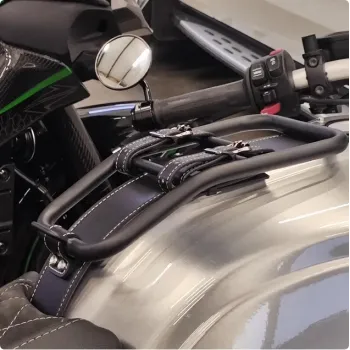 cafe 4 racer - BMW R nine T Fuel Tank Luggage Rack Aero Parcel Rack Black Screw  - Cafe4Racer Bags and Accessories 