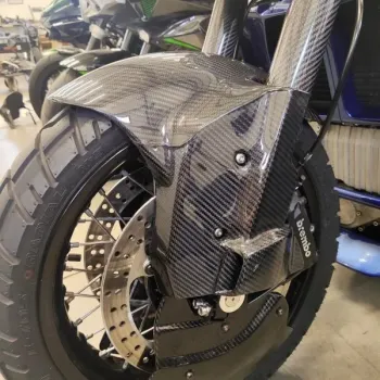 cafe 4 racer - Front fender for BMW S1000RR 2019- M1000RR 2023- S1000R 2021- M1000R 2023 carbon - Cafe4Racer Carbon parts 