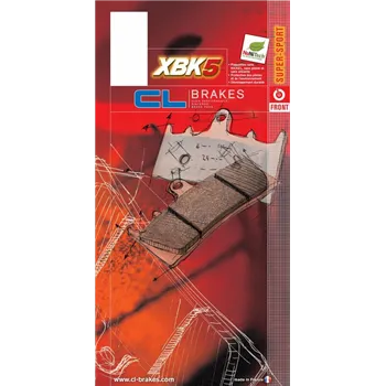 cafe 4 racer - CLBRA BRAKE PADS 2430XBK5 SINTER METAL - CL BRAKES Brake pads / shoes 841754010842