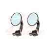 cafe 4 racer - Handle Bar End Side Mirrors CR3 round - Cafe4Racer Bar end mirrors 
