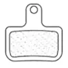 CLBRA BRAKE PADS 4067RDX