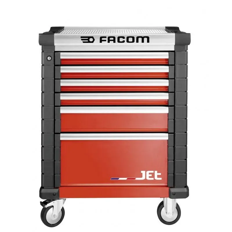 cafe 4 racer - FACOM ROLLER CAB 6 ZÁSUVIEK JET M3, ČIERNY - FACOM FACOM 3662424107573