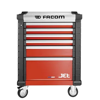 cafe 4 racer - FACOM ROLLER CAB 6 ZÁSUVEK JET M3, ČERNÝ - FACOM FACOM 3662424107573