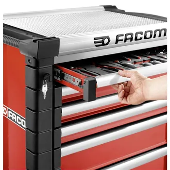 cafe 4 racer - FACOM ROLLER CAB 6 ZÁSUVEK JET M3, ČERNÝ - FACOM FACOM 3662424107573