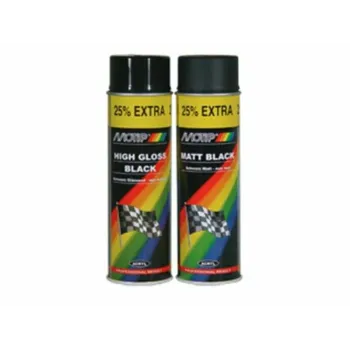 cafe 4 racer - MOTIP LESKLÝ ČERNÝ SPREJ 500ML - MOTIP Ostatní 8711347040056
