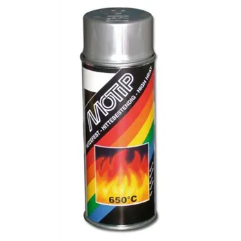 cafe 4 racer - MOTIP SPRAY HEAT RESIST SILVER 400ML - MOTIP Others 8711347040322