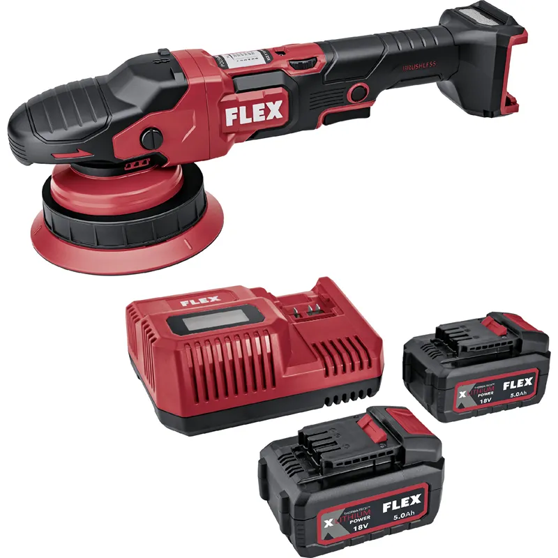 cafe 4 racer - Flex XCE 8 150 18-EC Set - Aku-excentrická leštička s permanentnou rotáciou 18 V - Flex Aku leštičky na auto 4030293268609