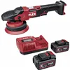 cafe 4 racer - Flex XFE 15 150 18-EC Set - Aku-excentrická leštička s voľným pohybom 18 V - Flex Aku leštičky na auto 4030293268616