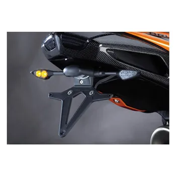 cafe 4 racer - Kellermann, Micro Rhombus Dark turn signal. FL/RR - Kellermann Standard indicators 