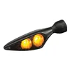 cafe 4 racer - Kellermann, Micro Rhombus Dark turn signal. FL/RR - Kellermann Standard indicators 