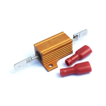 cafe 4 racer - Rezistor "6,8 Ohm/25W" 6,8 Ohm / 25W pro kompenzaci LED indikátoru až do 25W - HS MOTO Germany Opdory k LED 4251352604163