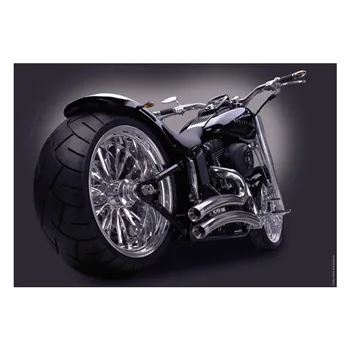 cafe 4 racer - Kellermann, BL 1000 LED směrovka. Čirá. Chromová mosaz - Kellermann Směrová světla na řídítkách 