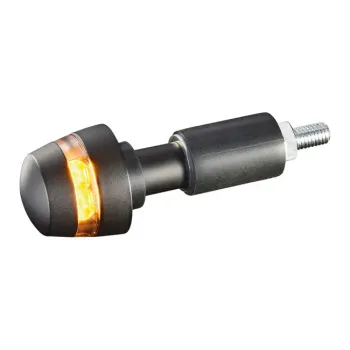 cafe 4 racer - Kellermann, BL 2000 handlebar end turn signals. Black - Kellermann Bar end indicators 