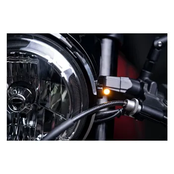 cafe 4 racer - Kellermann, bullet Atto dark LED turn signal - Kellermann Special indicators 