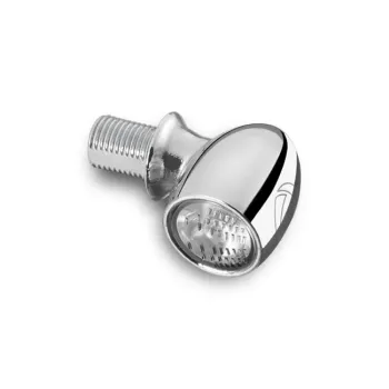 cafe 4 racer - Fastline, below bar LED turn signal set. Chrome - MCS Special indicators 