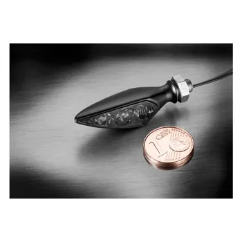 cafe 4 racer - Kellermann, Rhombus S DF Dark. 3-1 kombi. Čierna. RL - Kellermann Štandardné smerovky 