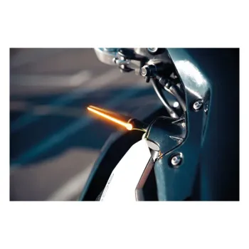 cafe 4 racer - Kellermann, Jetstream sequential turn signal, clear lens - Kellermann Running light LED turn signal 
