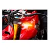 cafe 4 racer - Kellermann, Jetstream sequential turn signal, clear lens - Kellermann Running light LED turn signal 