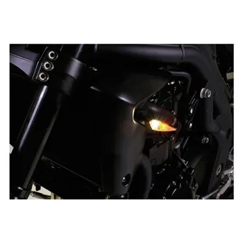 cafe 4 racer - Kellermann, Micro Rhombus Extreme turn signal. FR/RL - Kellermann Standard indicators 