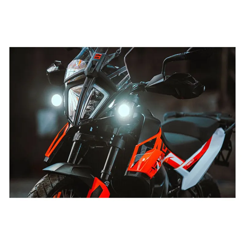 cafe 4 racer - Kellermann, Dayron Innovation WL, black. No turn signal - Kellermann Extra Lights 