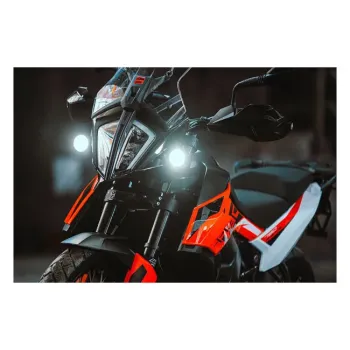cafe 4 racer - Kellermann, Dayron Innovation WL, čierna. Bez smerovky - Kellermann Prídavné svetlomety 