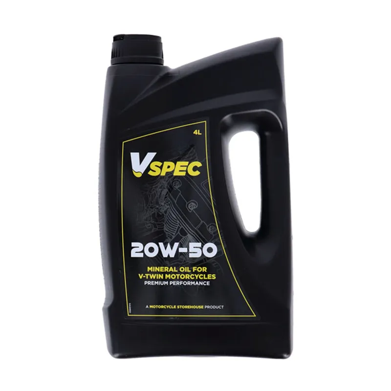 cafe 4 racer - Vspec, 20W50 (minerálny) motorový olej. Fľaša 4 litre - Vspec VSpec 