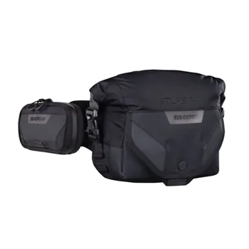 cafe 4 racer - Trip Machine, Warrior saddlebag. Black - Tripmachine Bags 