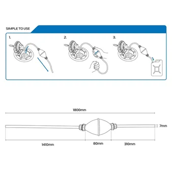 cafe 4 racer - OXFOR WOKSHOP SYPHON - OXFORD Tools 5030009457807