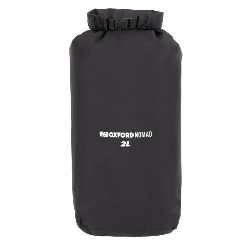 cafe 4 racer - OXFOR LUGGAGE NOMAD 2L VODĚODOLNÝ VAK - ČERNÝ - OXFORD Vodotesné vaky 5030009457388
