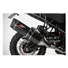 cafe 4 racer - Zard, Pan America slip-on muffler. Matte black - ZARD Exhaust systems 