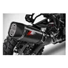 cafe 4 racer - Zard, Pan America slip-on muffler. Matte black - ZARD Exhaust systems 