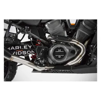 cafe 4 racer - Zard, Racing Slip-Ons with Black Alu End Caps. Polished - ZARD Exhaust systems 