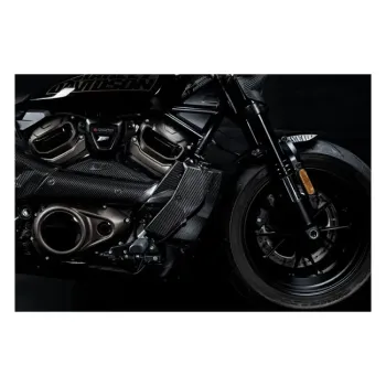 cafe 4 racer - IXRACE Heat shield for IXRACE DCX2 Doubleexit Carbon - IXRACE Exhasut systems 4054783692989