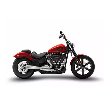 cafe 4 racer - Zard, M8 Softail 2-1 Full kit exhaust system. Plain - ZARD Exhaust systems 