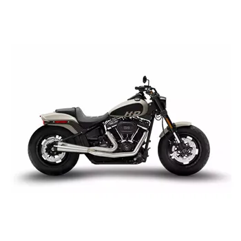 cafe 4 racer - Zard, M8 Softail 2-1 Full kit exhaust system. Plain - ZARD Exhaust systems 