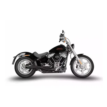 cafe 4 racer - Zard, M8 Softail 2-1 Full kit exhaust system. Black - ZARD Exhaust systems 