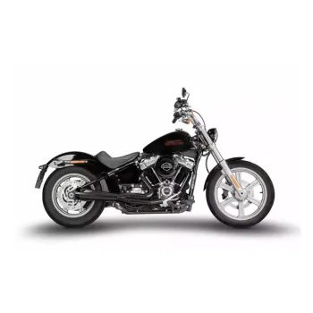cafe 4 racer - Zard, M8 Softail 2-1 Kompletný výfukový systém. Čierny - ZARD Výfukové systémy 