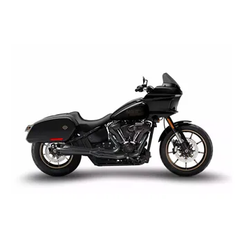cafe 4 racer - Zard, M8 Softail 2-1 Full kit exhaust system. Black - ZARD Exhaust systems 
