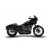 cafe 4 racer - Zard, M8 Softail 2-1 Kompletný výfukový systém. Čierny - ZARD Výfukové systémy 