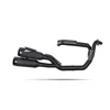 Zard, 2-1-2 Nightster 975 exhaust system. Black