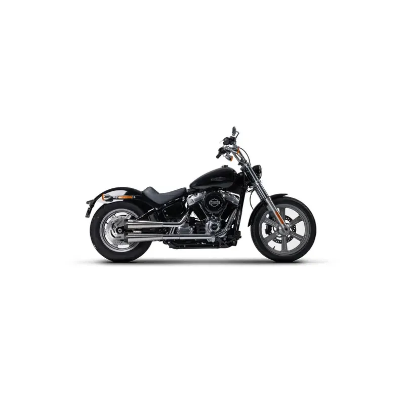 cafe 4 racer - Zard, M8 Softail 2-2 sada tlmičov výfuku. Leštené - ZARD Výfukové systémy 