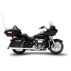 cafe 4 racer - Zard, Slip-Ons with Black Alu End Caps. Polished - ZARD Exhaust systems 