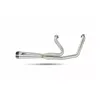 cafe 4 racer - Zard, M8 Softail 2-1 Short Cone exhaust system. Plain - ZARD Exhaust systems 