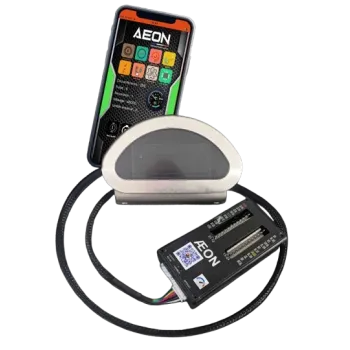 cafe 4 racer -  HIGHSIDER CNC LED  indicator  ENTERPRISE-EP1 Black back - Highsider 2in1 and 3in1  4054783346479