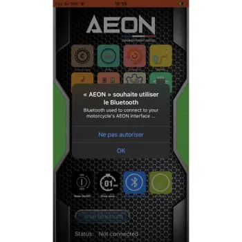 cafe 4 racer - AEON -  CRUSHED EGG Anodized - FIVEACES MOTOR CLUB France AEON 