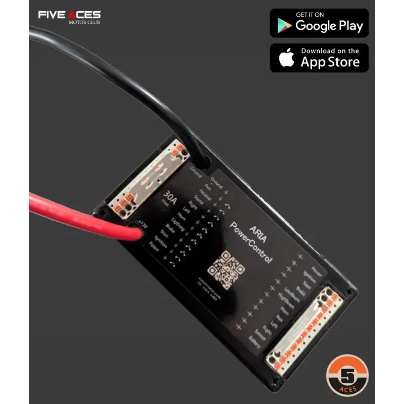 cafe 4 racer - Fiveaces ARIA - FIVEACES MOTOR CLUB France Others Electronic for Builds 