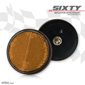 cafe 4 racer - Inteligentní reflektor HIGHSIDER, červený - Highsider Reflektor - odrazky 4054783732913