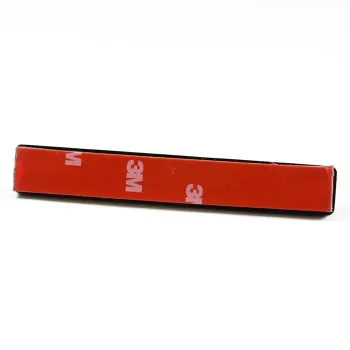 cafe 4 racer - Floodlight "Slim" Red Rectangular Dimensions: 100 x 13 mm Self-adhesive E-approved - HS MOTO Germany Reflectors 4251352611475